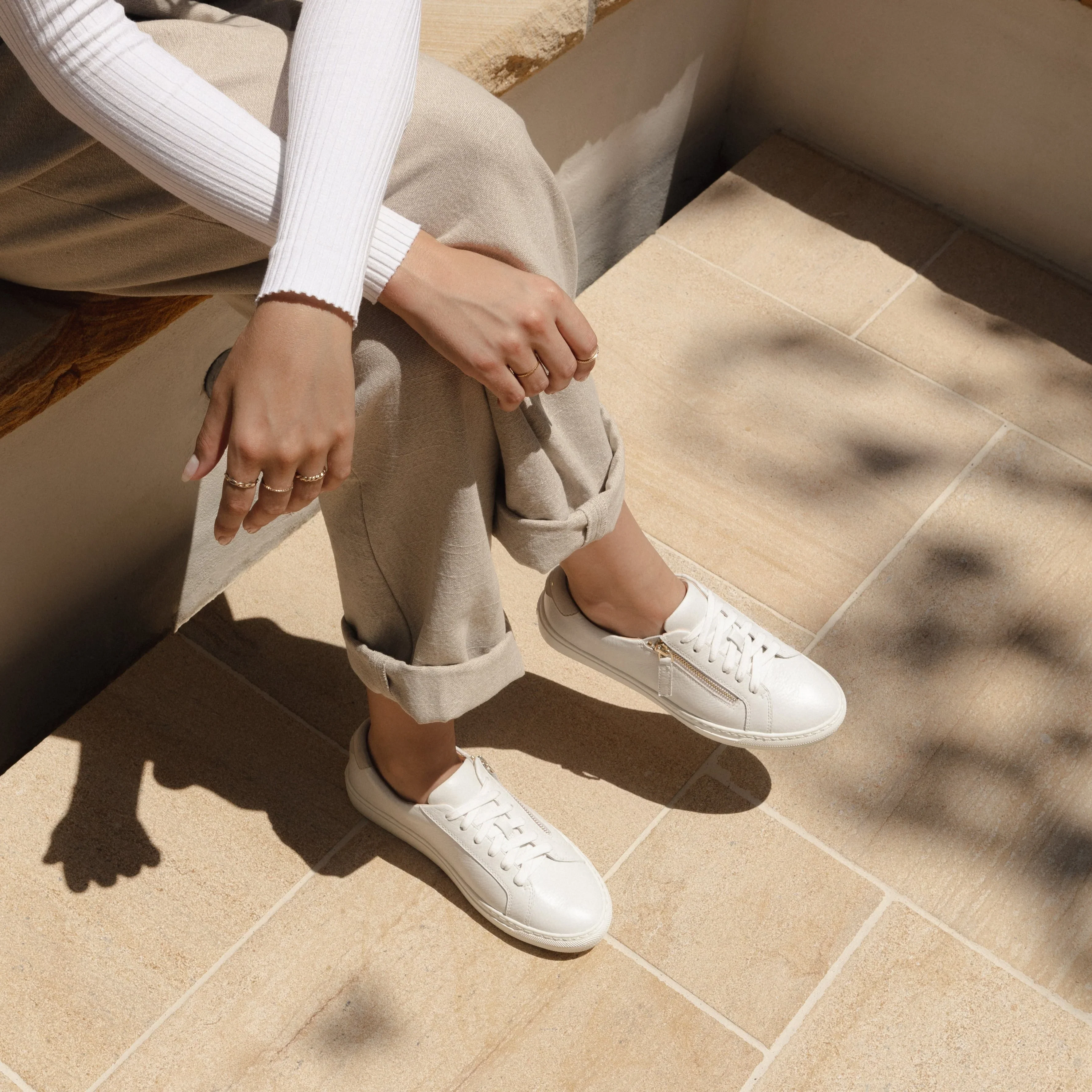 Billie White Tumbled - Image 4