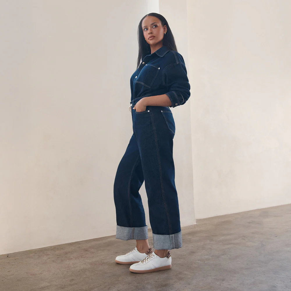 Levi White/Leopard Print - Image 3