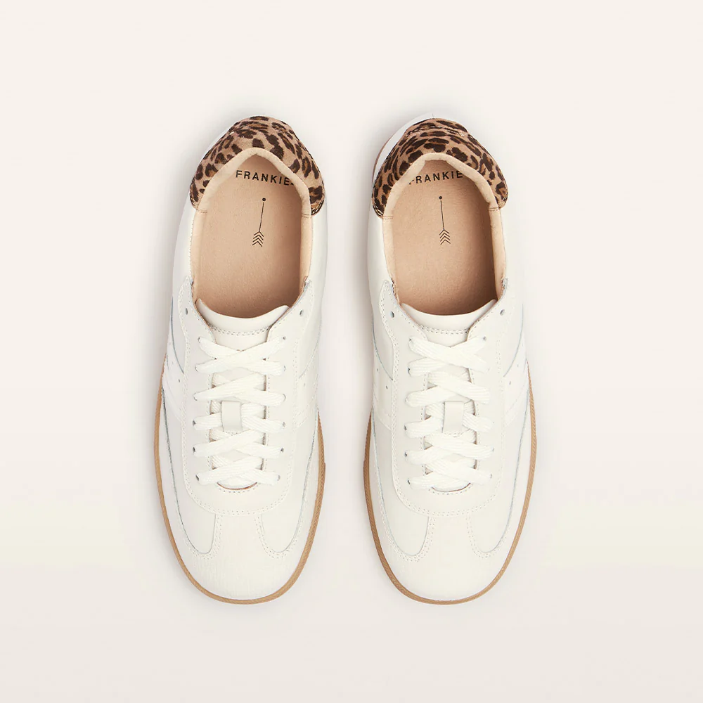 Levi White/Leopard Print - Image 9