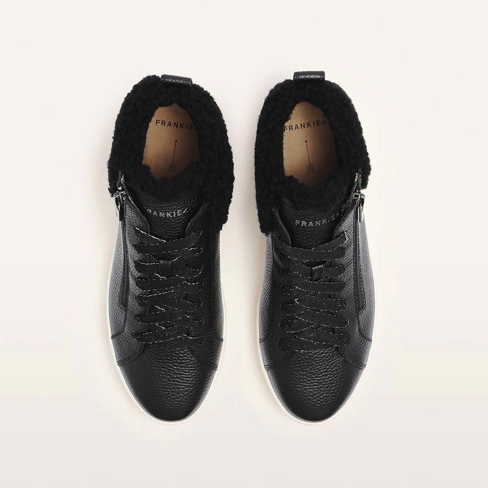 Miles Black/Shearling - Image 6