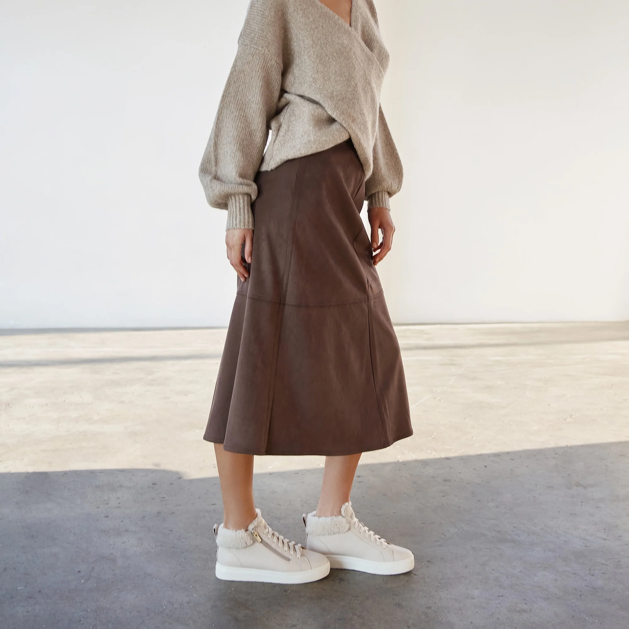 Miles Ecru/Shearling - Image 3